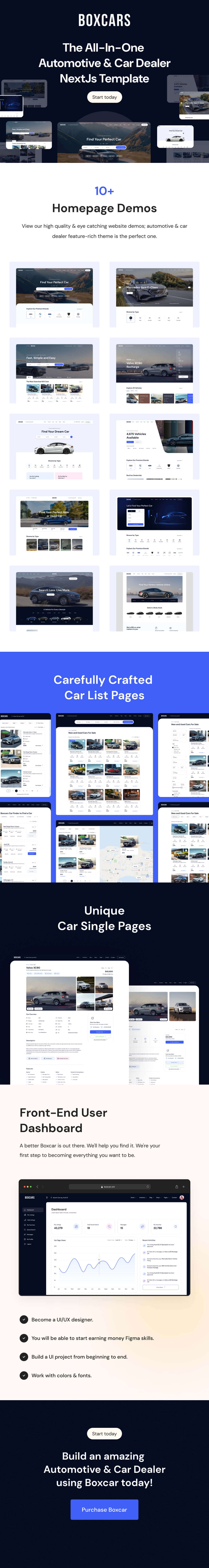 Boxcar- Car Dealer, Rental & Listing Nextjs Template -