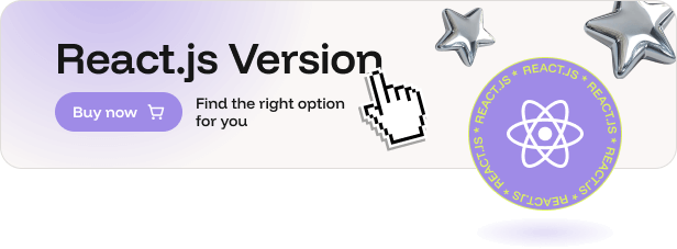 Rayo React Template Preview